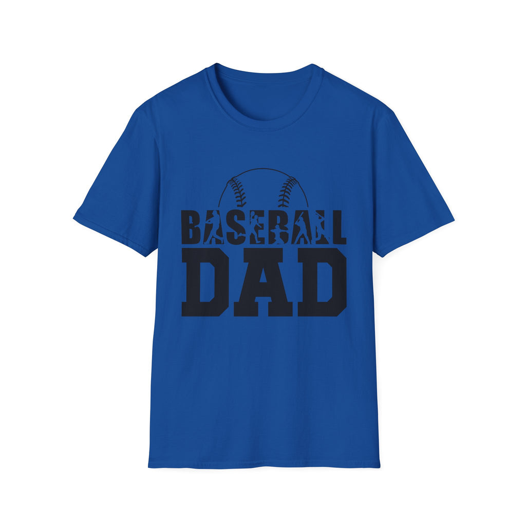 Baseball Dad T-Shirt | Baseball Graphic, Sports Family Tee