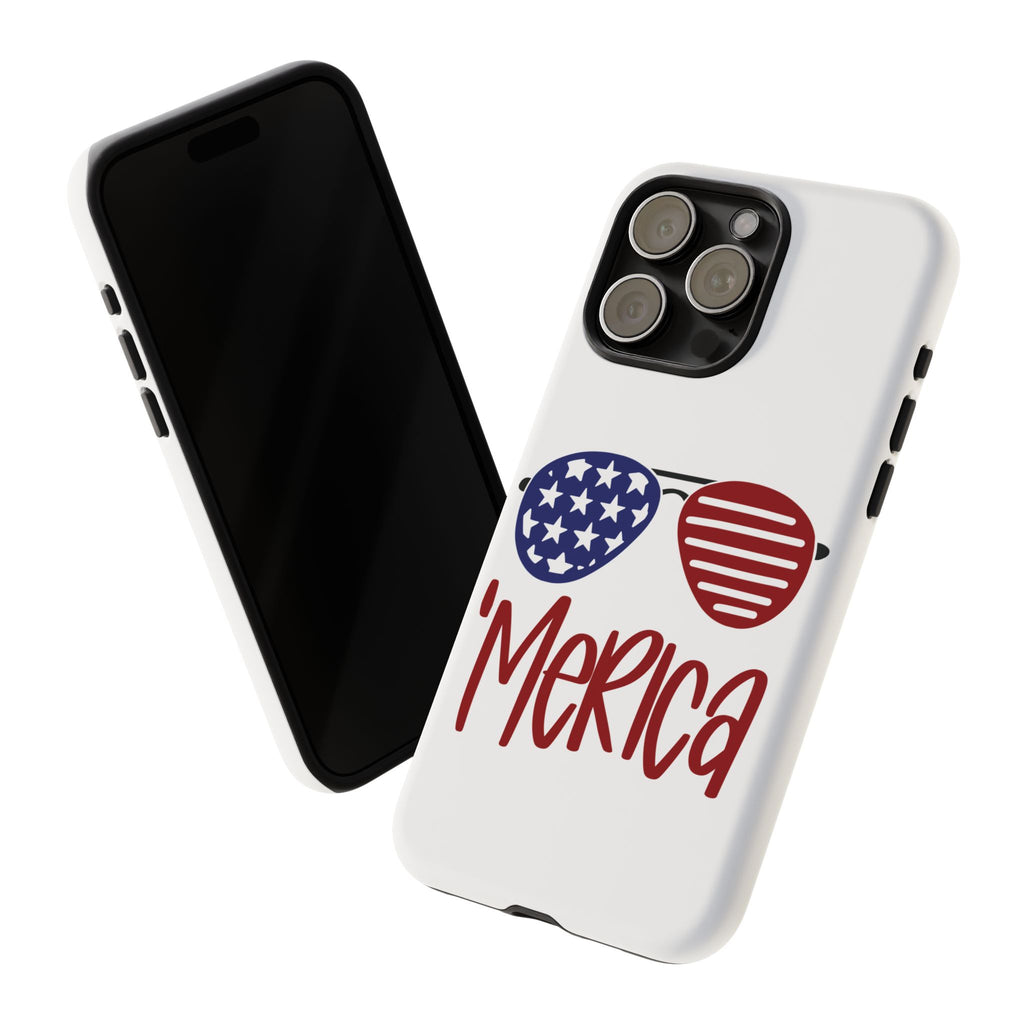 Merica Sunglasses Phone Case | American Flag Aviator Patriotic