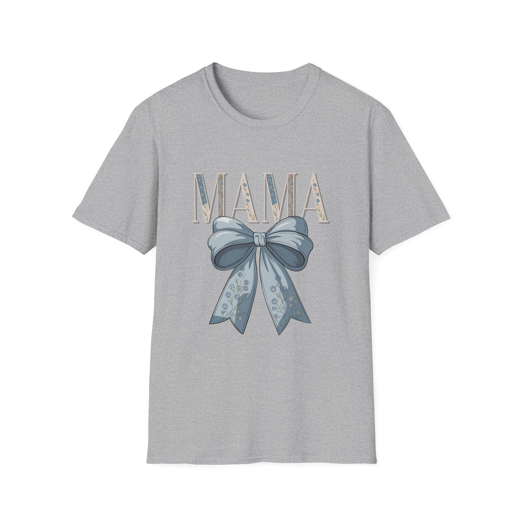 Mama with Blue Ribbon T-Shirt