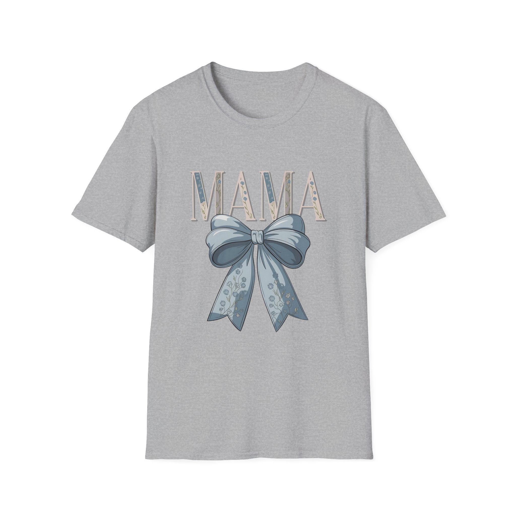 Mama with Blue Ribbon T-Shirt